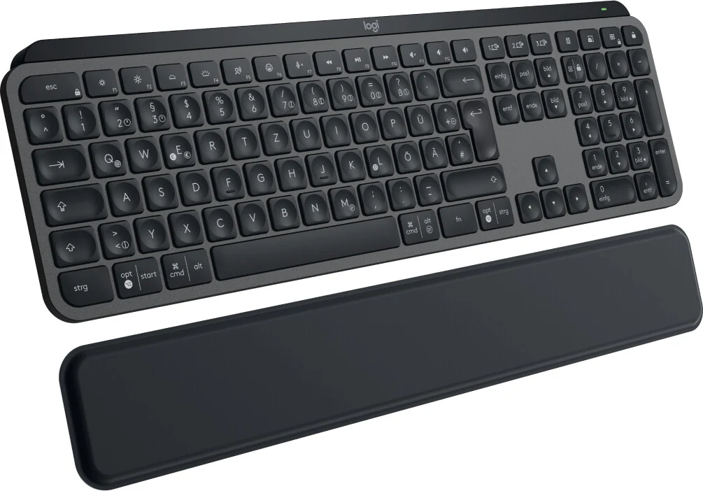 Logitech MX Keys S Combo - RF Wireless + Bluetooth Mouse + Wireless QWERTZ German Keyboard - Image 3