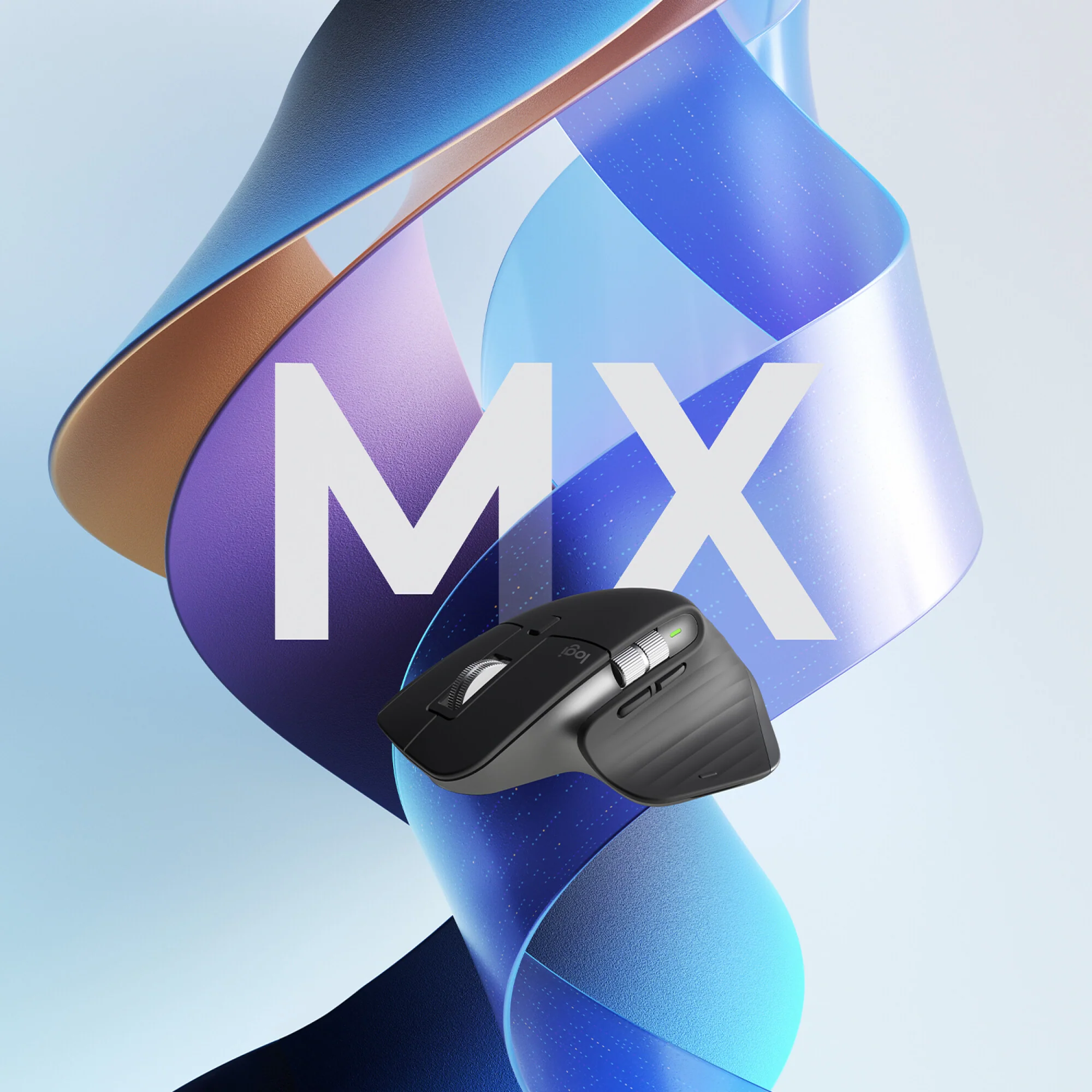 Logitech MX Master 3S Performance Wireless Mouse in White - Image 7