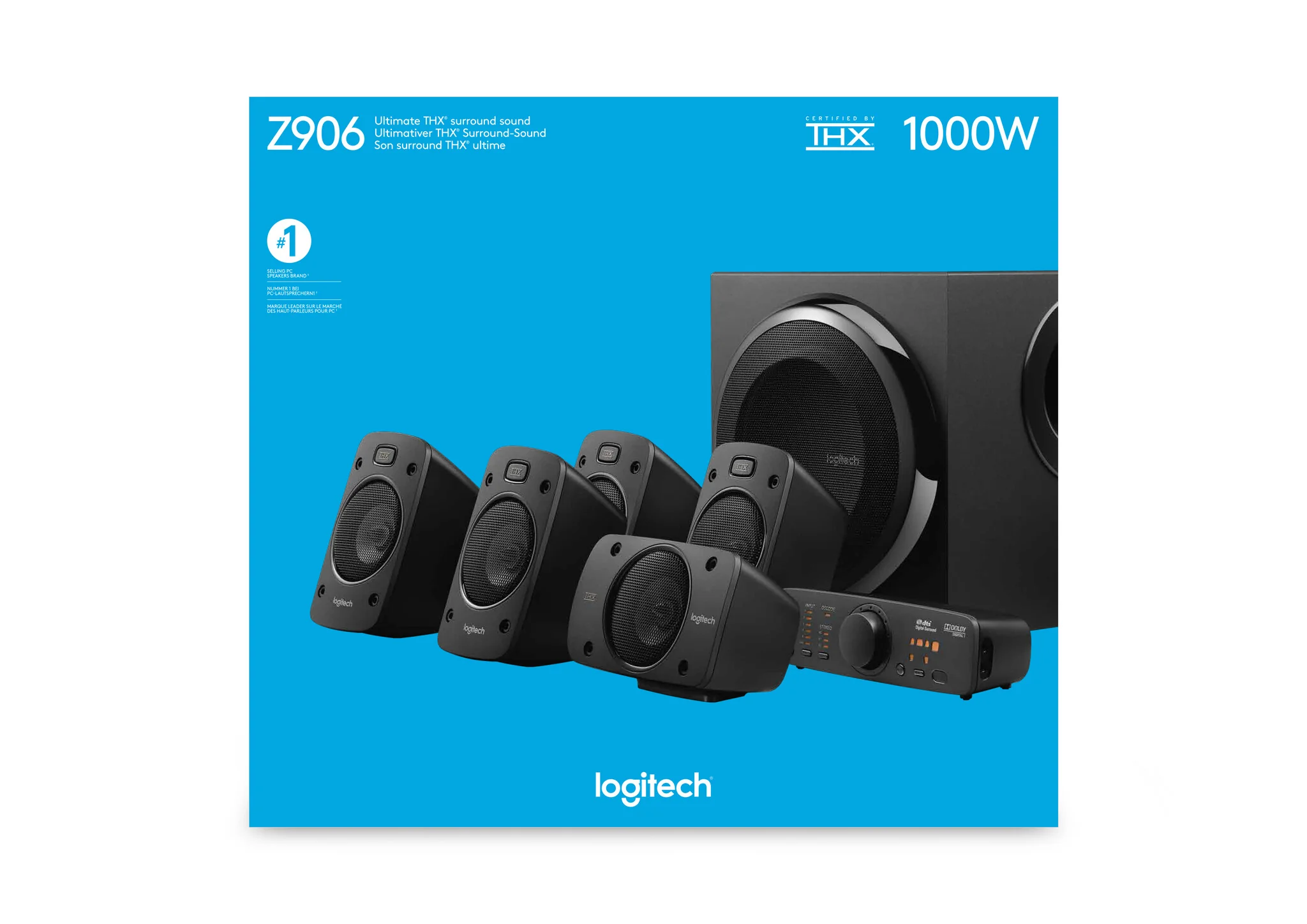 Logitech Z906 - Surround Sound Speakers - Image 2