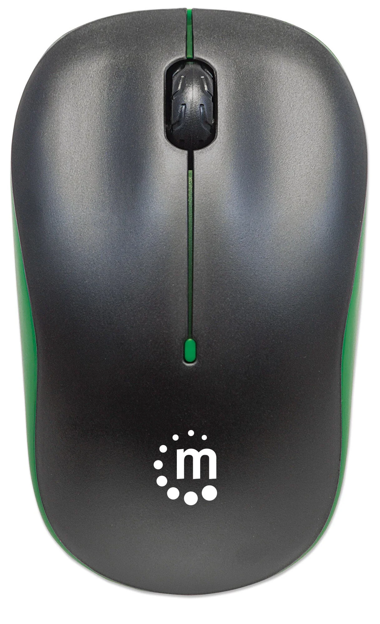 Manhattan Success 2.4Ghz Wireless Optical Mouse in Black/Green - 1,000dpi - Image 3