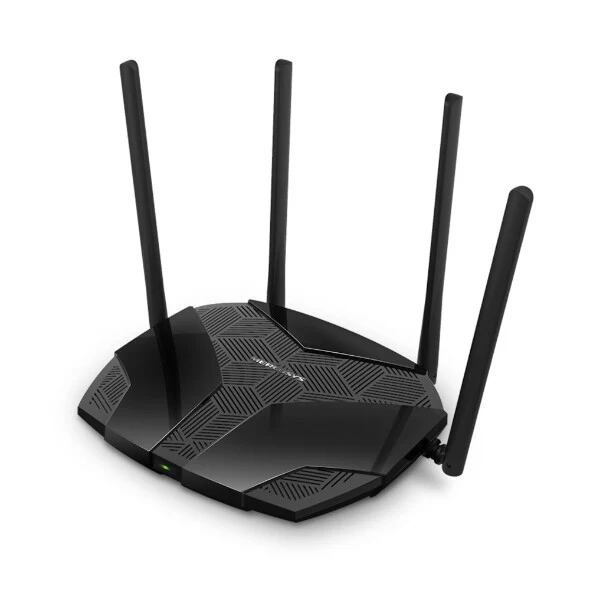 Mercusys AX3000 - Gigabit Ethernet Dual-band (2.4 GHz / 5 GHz) Wi-Fi 6 wireless router in Black - Image 2