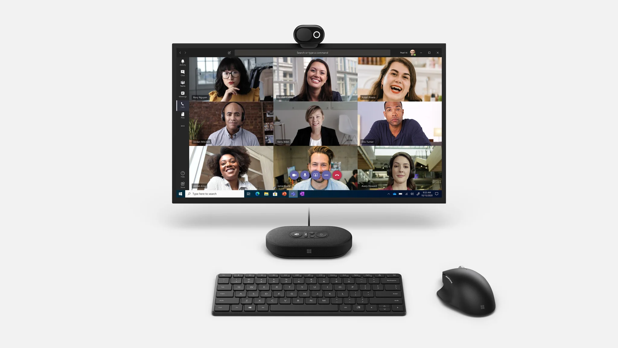 Microsoft Modern - 1920 x 1080 pixels - USB Webcam in Black - Image 4