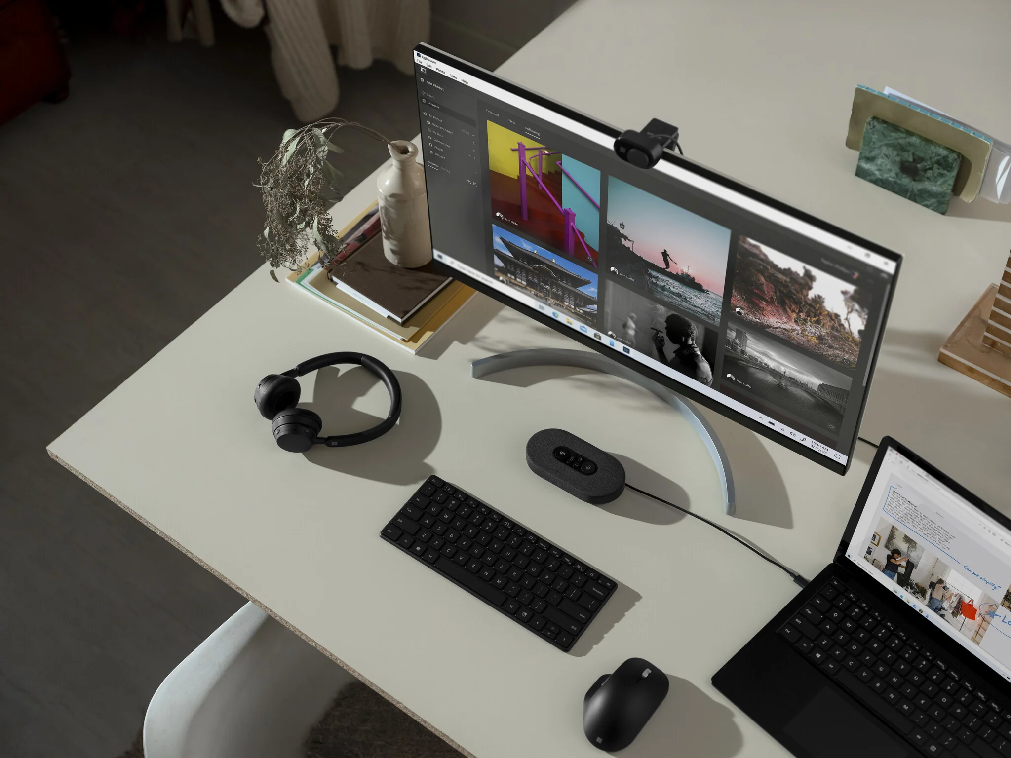 Microsoft Modern - 1920 x 1080 pixels - USB Webcam in Black - Image 5