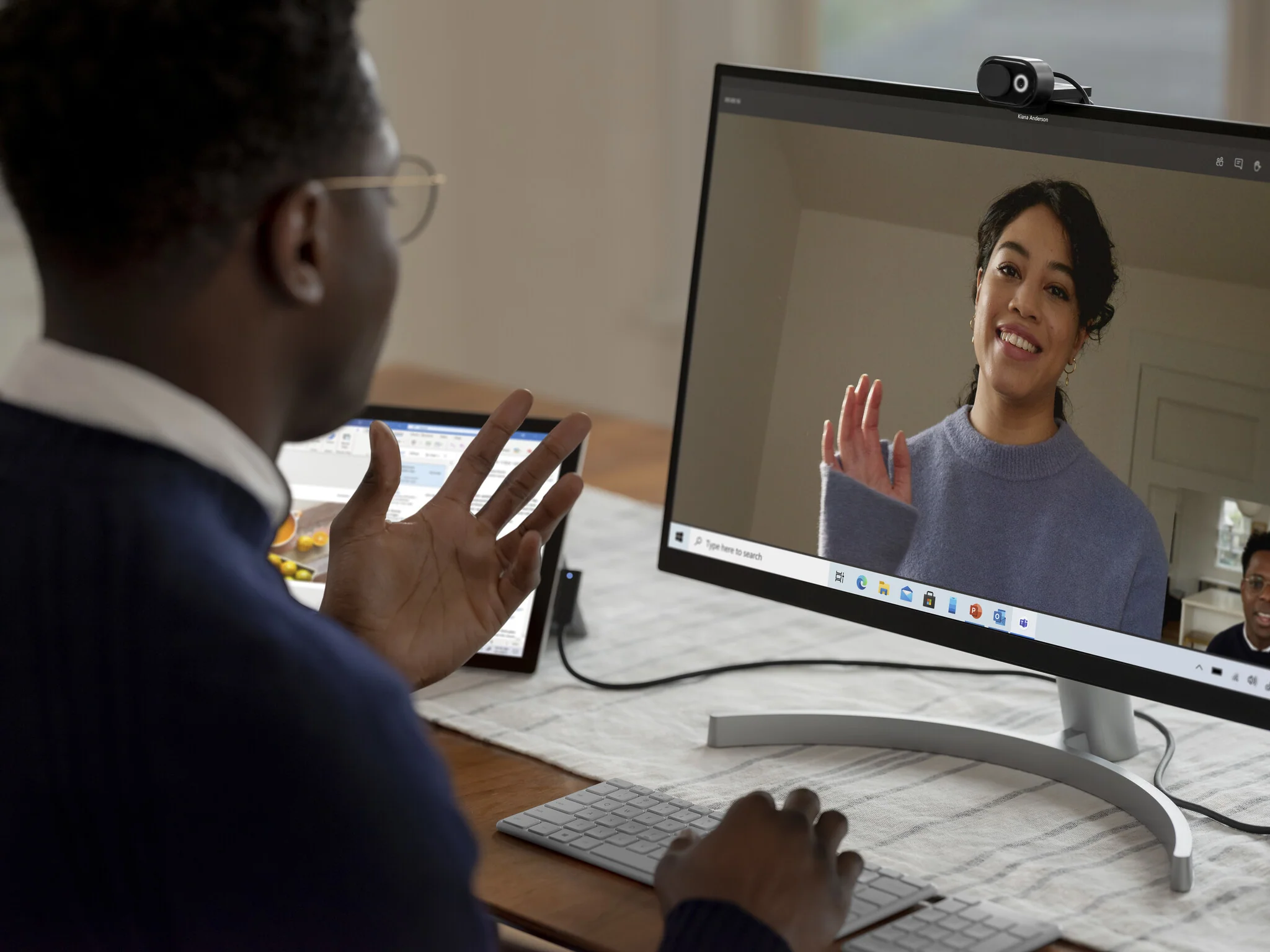 Microsoft Modern - 1920 x 1080 pixels - USB Webcam in Black - Image 7