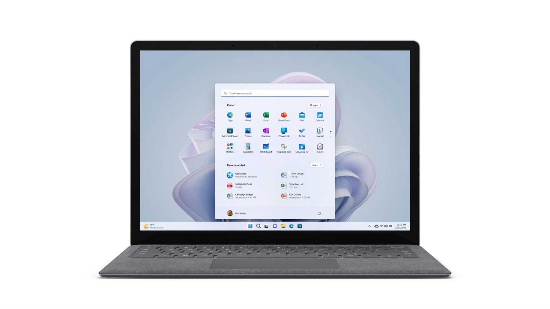 Microsoft Surface Laptop 5 34.3 cm (13.5") Touchscreen Intel® Core™ i5 i5-1245U 8 GB LPDDR5x-SDRAM 512 GB SSD Wi-Fi 6 (802.11ax) Windows 10 Pro Platinum