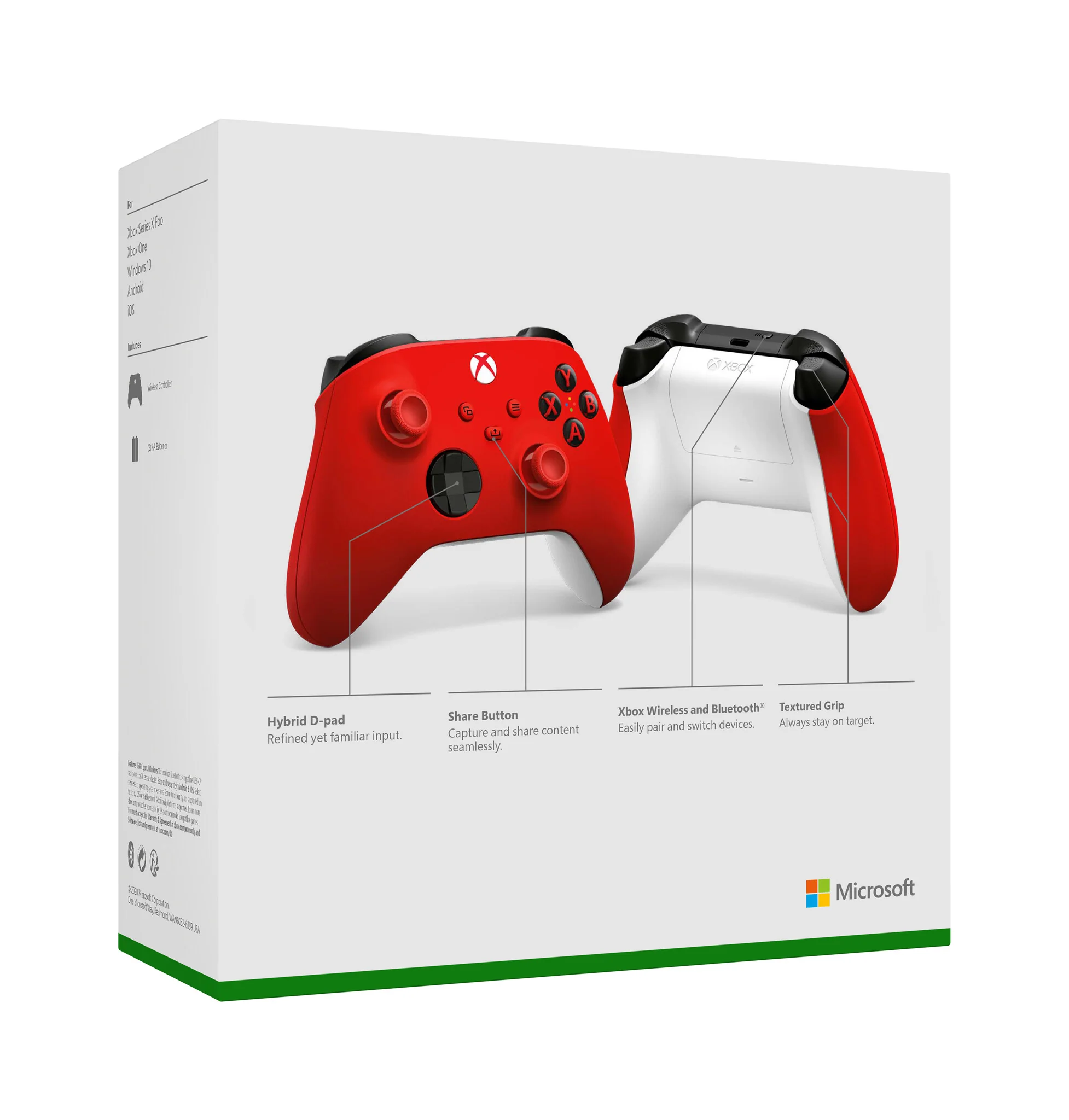 Microsoft Xbox Wireless Controller in Red - Image 6