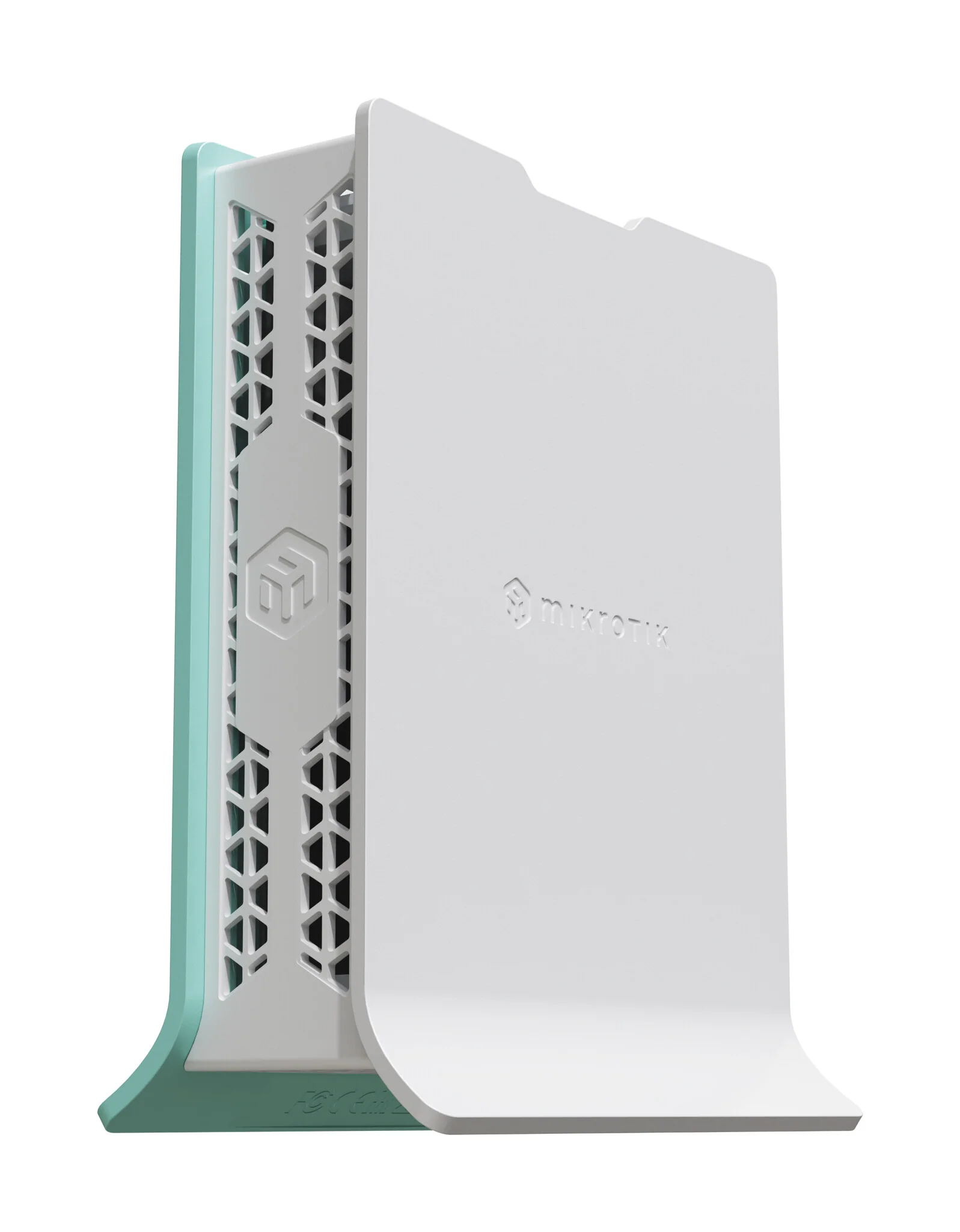 Mikrotik hAP ax lite - Gigabit Ethernet Single-band (2.4 GHz) wireless router in Green / White - Image 3
