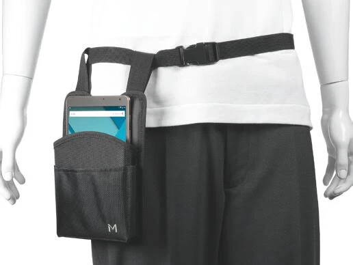 Mobilis RefugeTablet holster with belt for 10" Universal Tablets in Black - Image 9