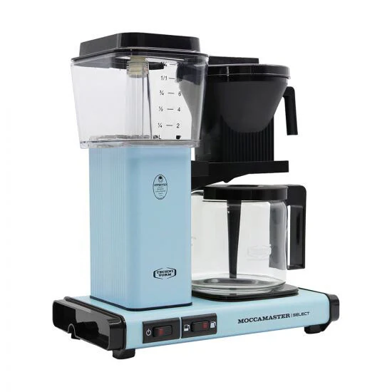 Moccamaster KBG Select - 1.25 Litre Fully-auto Drip coffee maker in Pastel Blue - Image 2