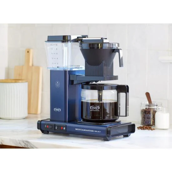 Moccamaster KBG Select - 1.25 Litre Fully-auto Drip coffee maker in Midnight Blue - Image 4