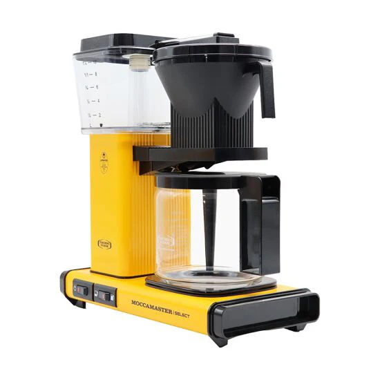 Moccamaster KBG Select - 1.25 Litre Fully-auto Drip coffee maker in Yellow Pepper - Image 3
