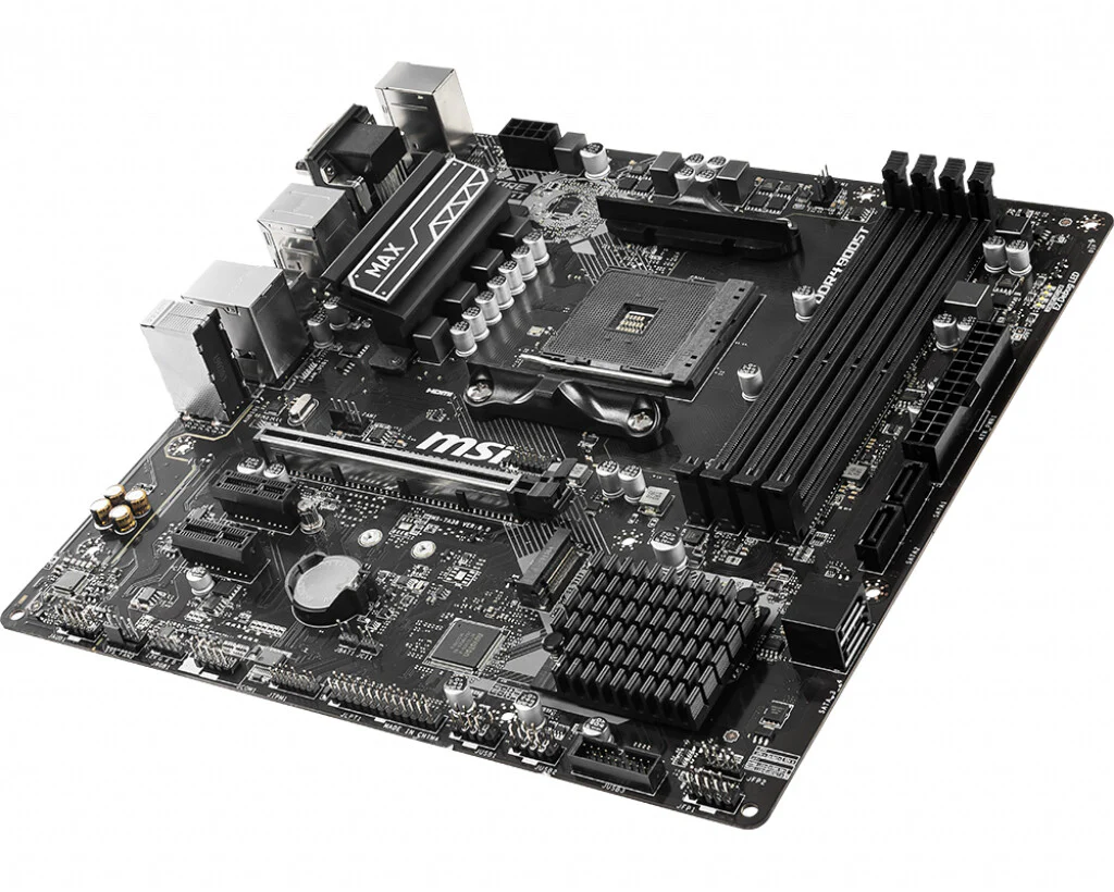 MSI B450M PRO-VDH Max micro ATX motherboard - AMD B450 Socket AM4 - Image 3