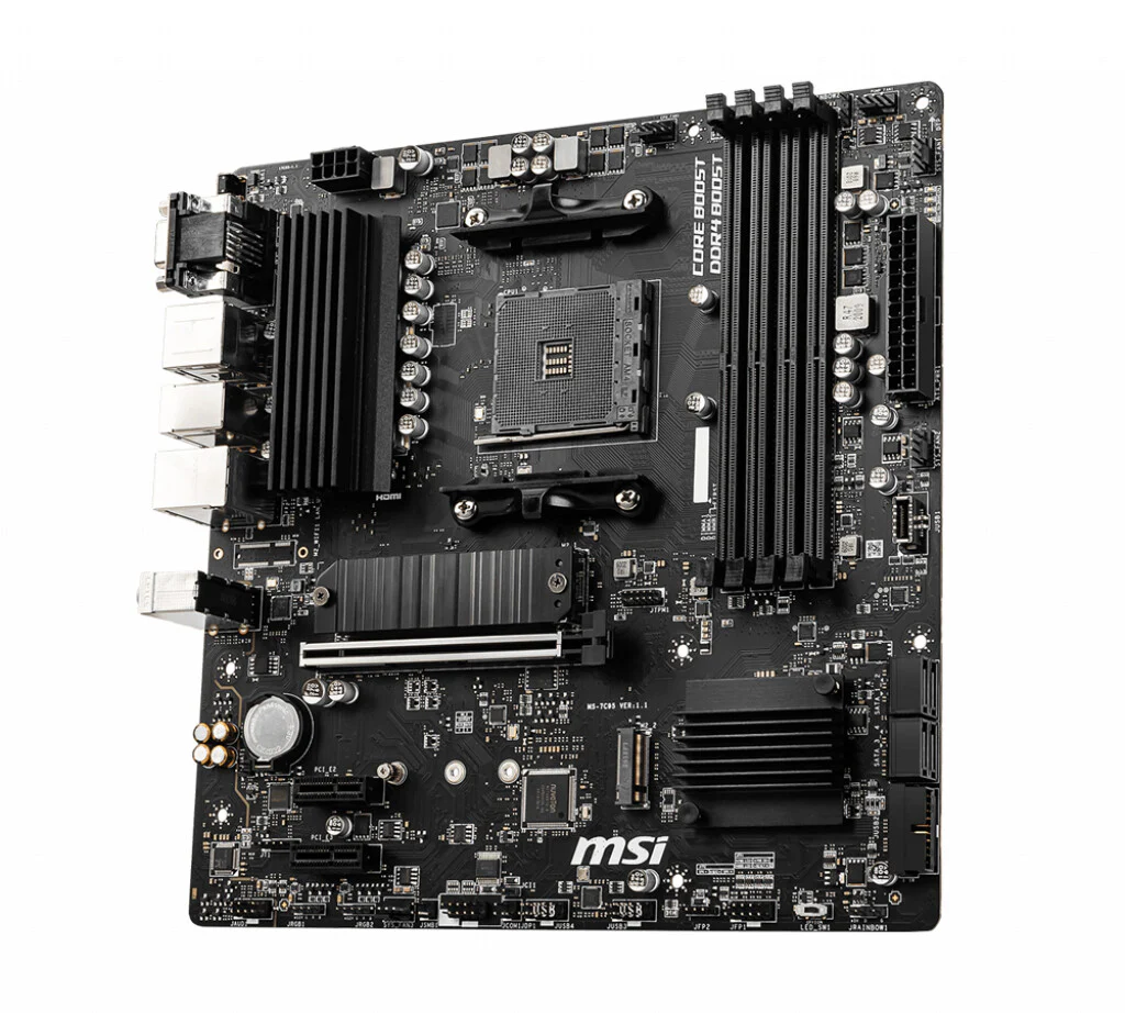 MSI B550M PRO-VDH micro ATX motherboard - AMD B550 Socket AM4 - Image 3