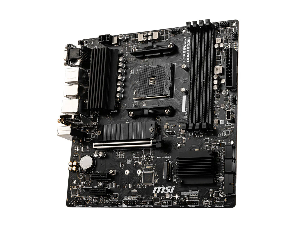 MSI B550M PRO-VDH WIFI micro ATX motherboard - AMD B550 Socket AM4 - Image 3