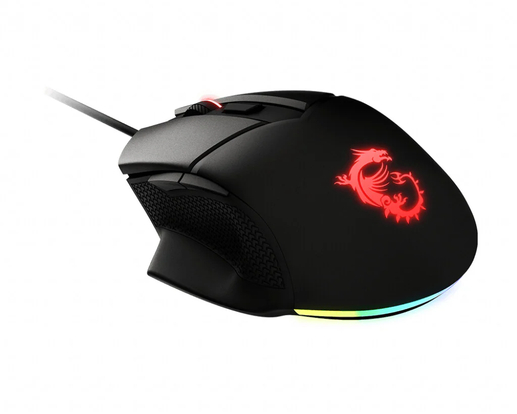 MSI CLUTCH GM20 ELITE - Optical Gaming Mouse in Black - 6,400 DPI - Image 4