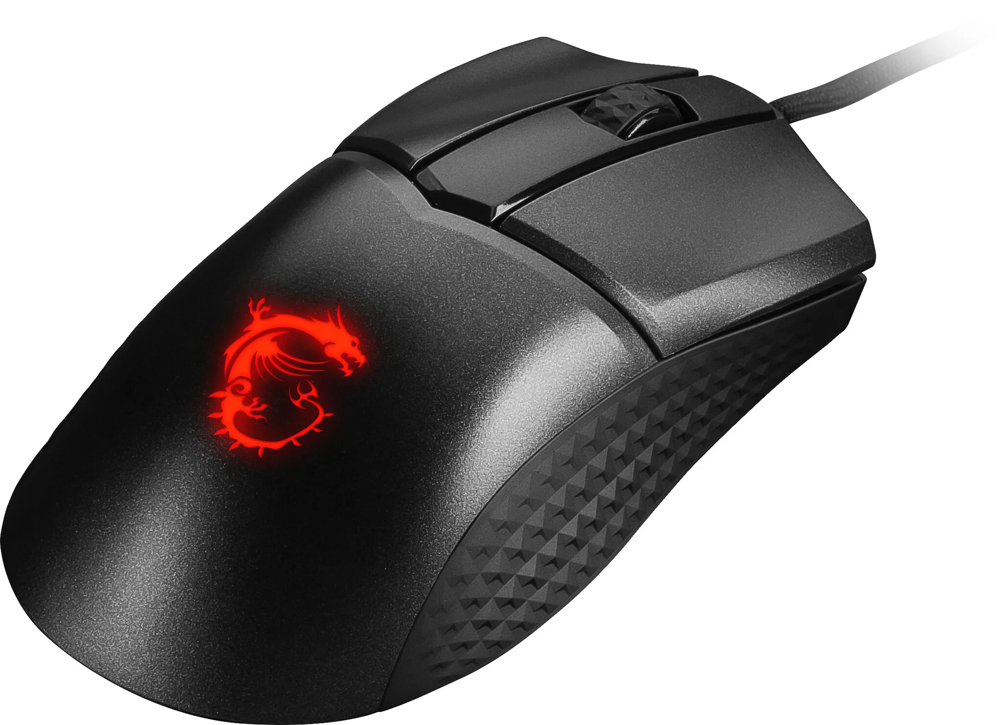 MSI CLUTCH GM31 LIGHTWEIGHT - USB Type-A Optical mouse in Black - 12,000 DPI - Image 3