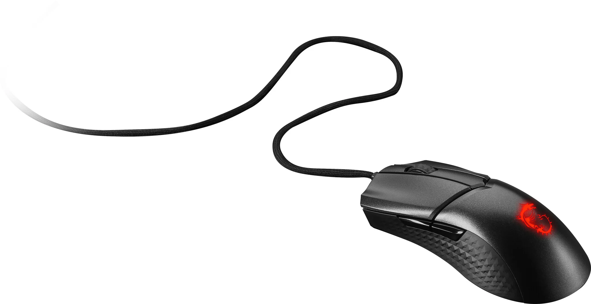 MSI CLUTCH GM31 LIGHTWEIGHT - USB Type-A Optical mouse in Black - 12,000 DPI - Image 6