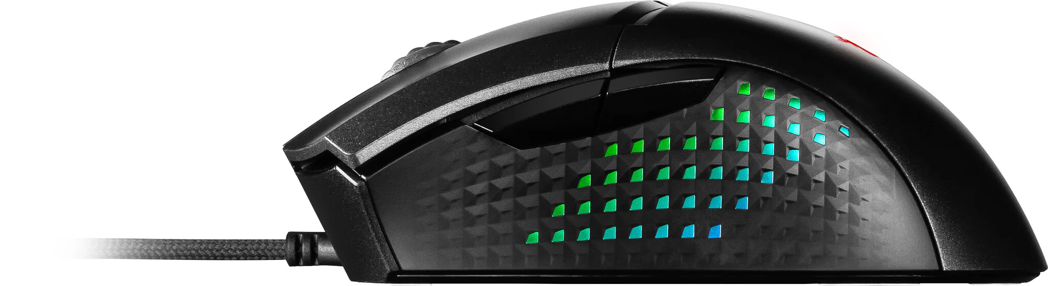 MSI CLUTCH GM51 - RF Wireless + Bluetooth + USB Type-C Optical Mouse in Black - 26,000 DPI - Image 5