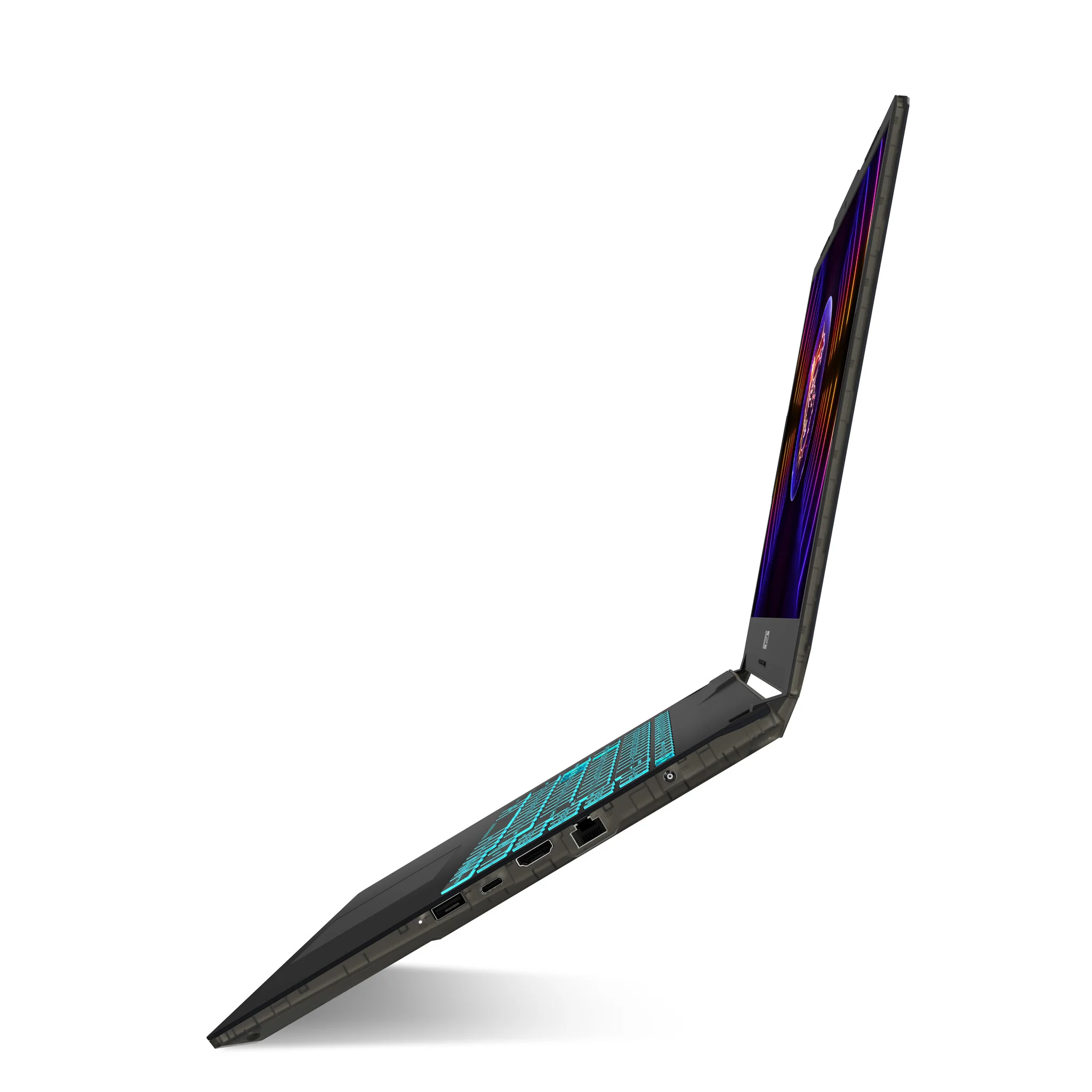 MSI Cyborg 15 Laptop - 39.6 cm (15.6") - Intel® Core™ i7-12650H - 16 GB DDR5-SDRAM - 512 GB SSD - NVIDIA GeForce RTX 4060 - Wi-Fi 6 - Windows 11 Home - Black - Image 7
