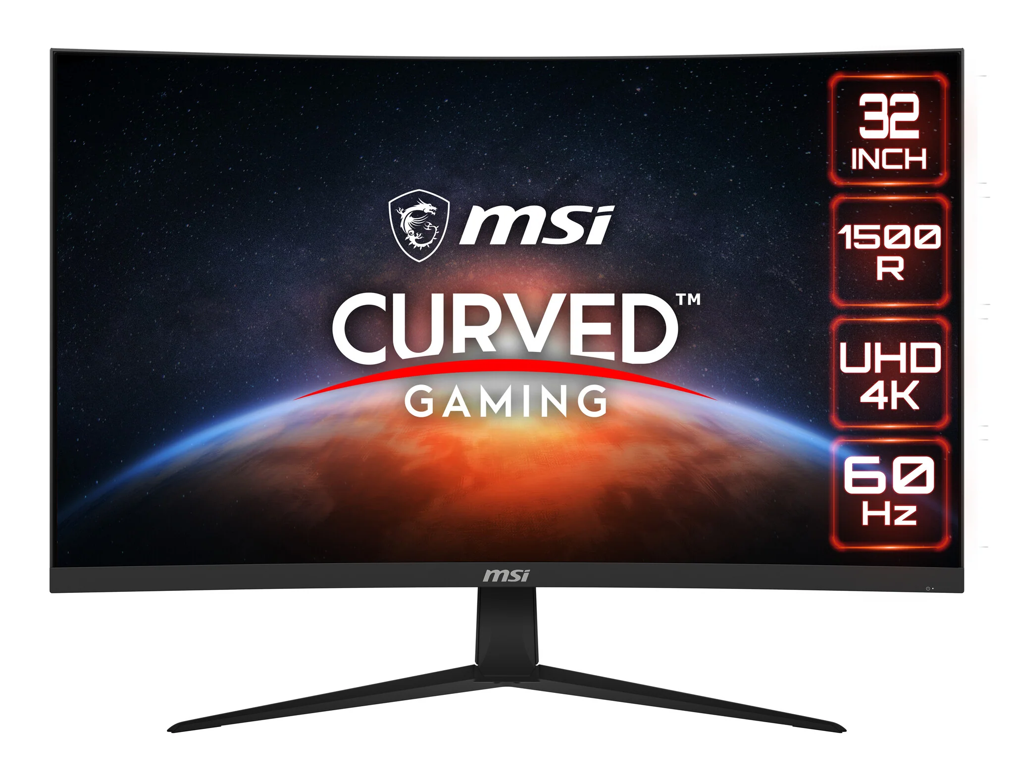 MSI G321CUV - 80 cm (31.5") - 3840 x 2160 pixels 4K UHD Monitor