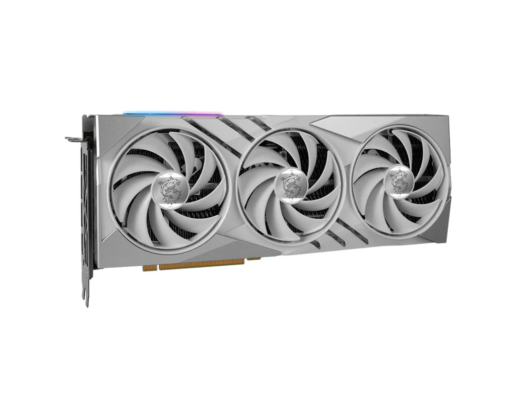 MSI GAMING X SLIM WHITE - NVIDIA 16 GB GDDR6 GeForce RTX 4060 Ti graphics card - Image 3