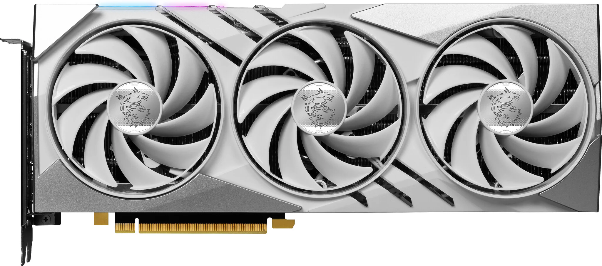 MSI GAMING X SLIM WHITE - NVIDIA 12 GB GDDR6X GeForce RTX 4070 SUPER graphics card - Image 2