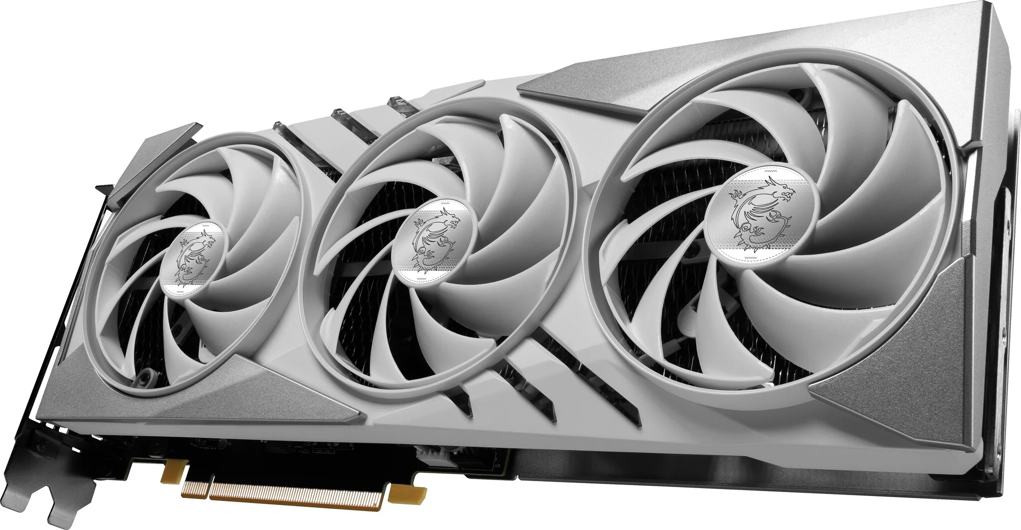 MSI GAMING X SLIM WHITE - NVIDIA 12 GB GDDR6X GeForce RTX 4070 SUPER graphics card - Image 3