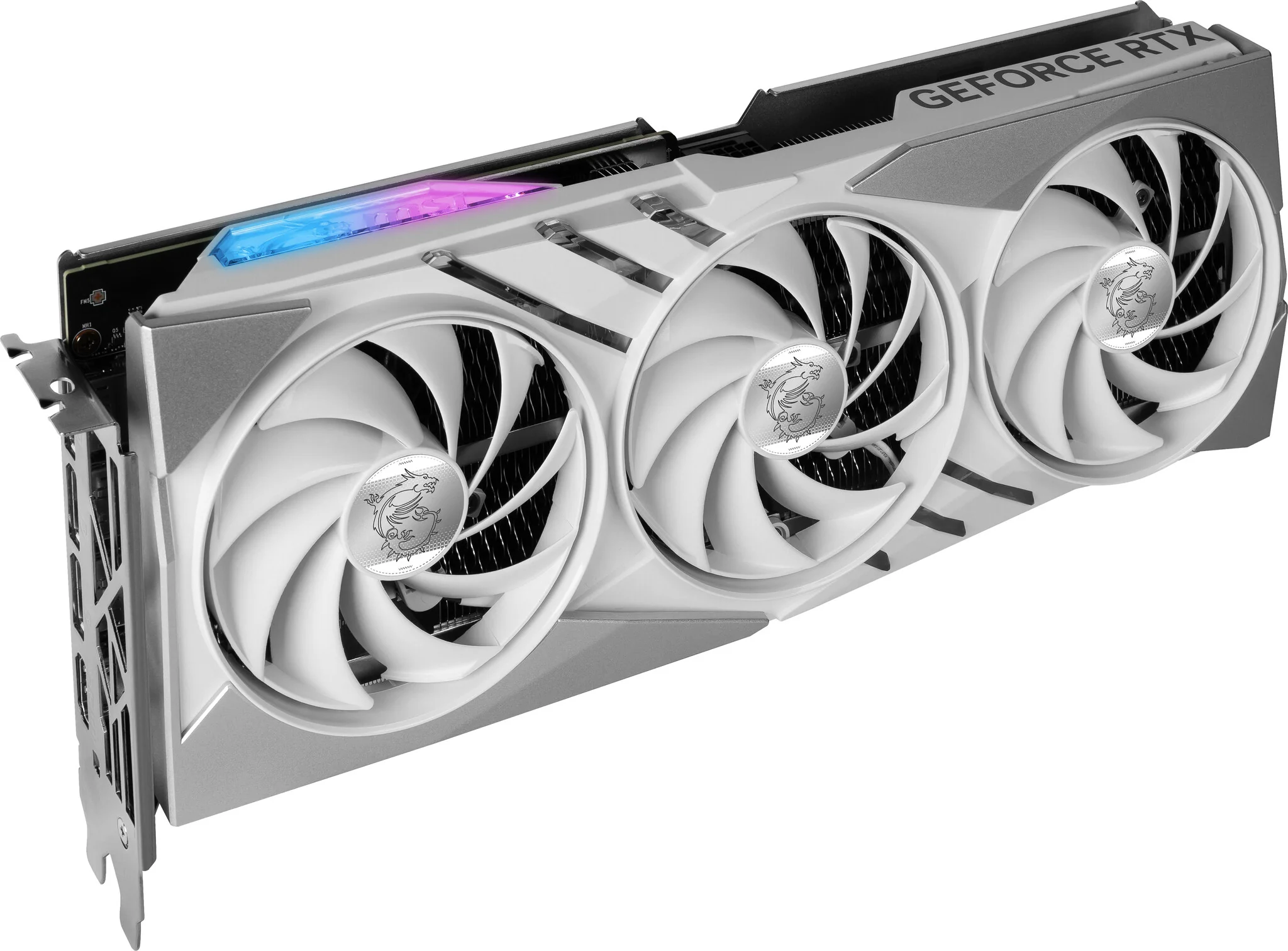 MSI GAMING X SLIM WHITE - NVIDIA 12 GB GDDR6X GeForce RTX 4070 SUPER graphics card - Image 4