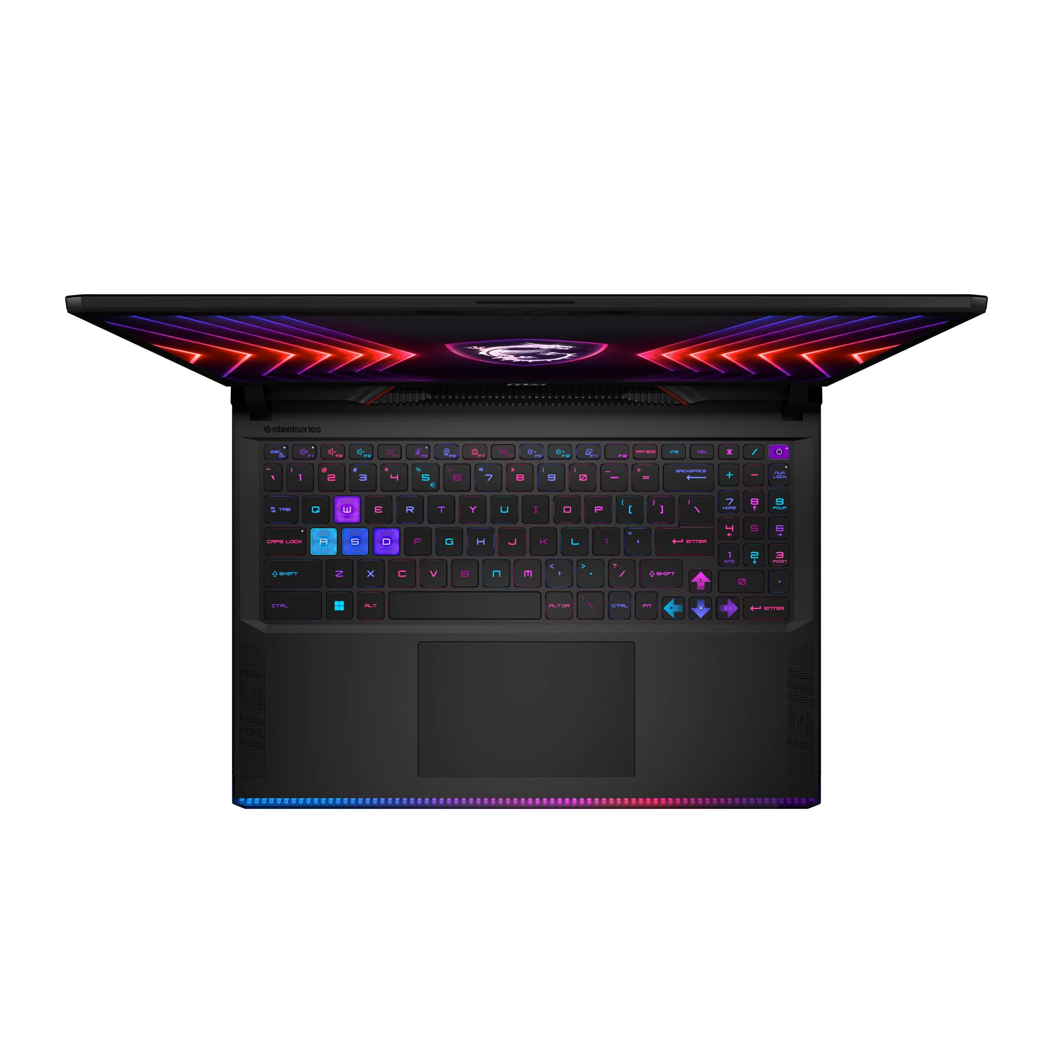 MSI Gaming Raider GE68 HX Laptop - 40.6 cm (16") - Intel® Core™ i9-14900HX - 32 GB DDR5-SDRAM - 2 TB SSD - NVIDIA GeForce RTX 4080 - Wi-Fi 7 - Windows 11 Home - Black - Image 4