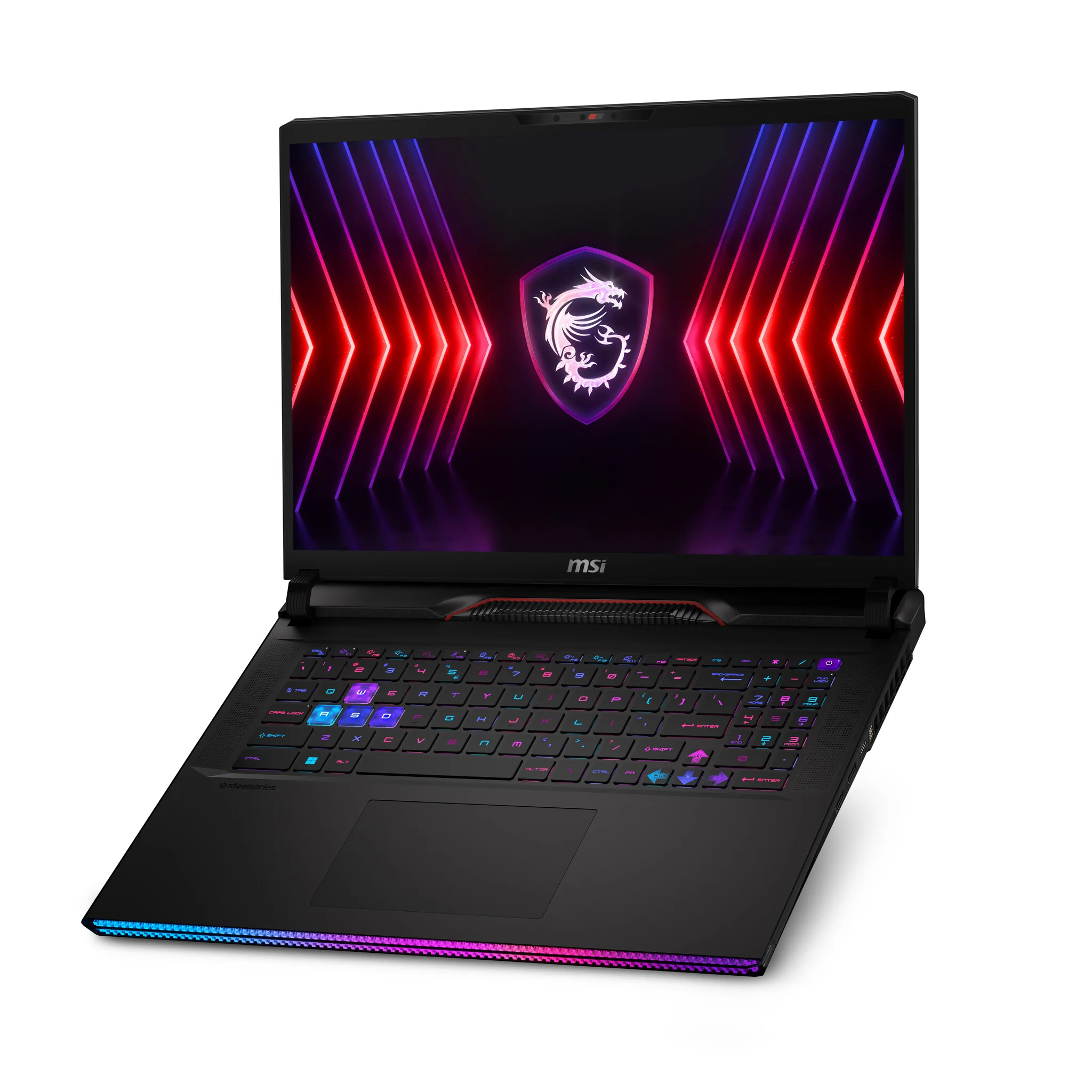 MSI Gaming Raider GE78 HX Laptop - 43.2 cm (17") - Intel® Core™ i9-14900HX - 32 GB DDR5-SDRAM - 4 TB SSD - NVIDIA GeForce RTX 4080 - Wi-Fi 7 - Windows 11 Home - Black - Image 11