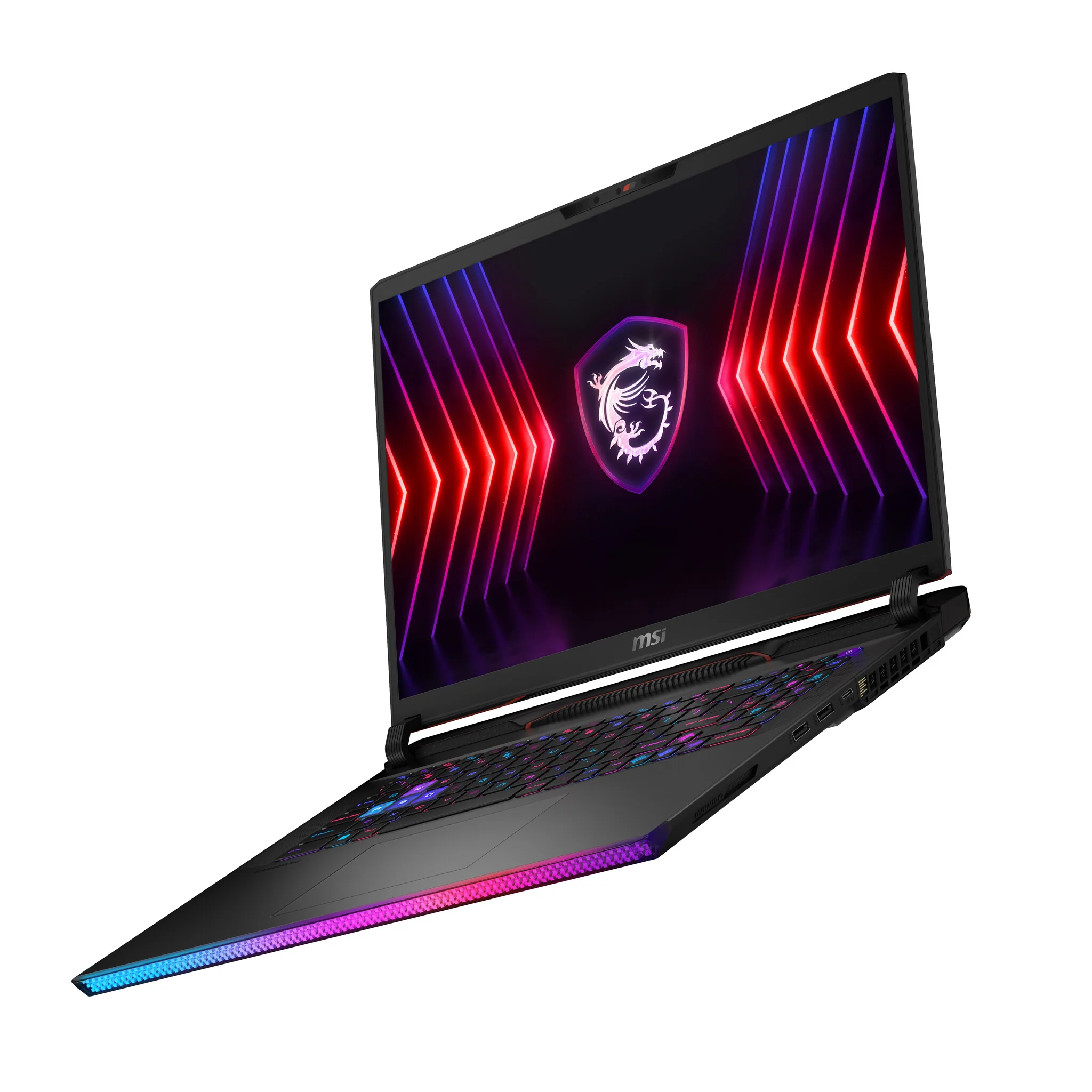 MSI Gaming Raider GE78 HX Laptop - 43.2 cm (17") - Intel® Core™ i9-14900HX - 32 GB DDR5-SDRAM - 4 TB SSD - NVIDIA GeForce RTX 4080 - Wi-Fi 7 - Windows 11 Home - Black - Image 18