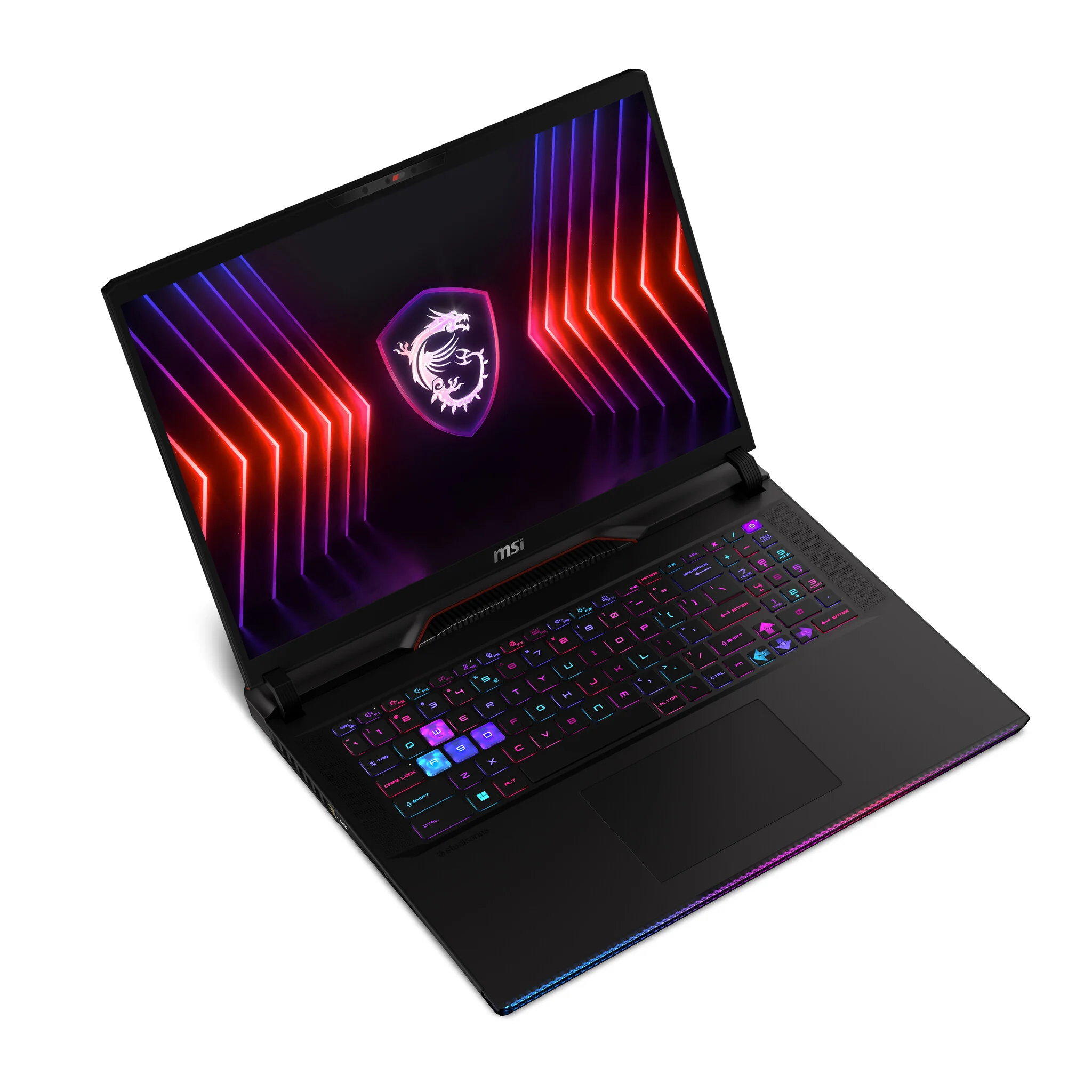MSI Gaming Raider GE78 HX Laptop - 43.2 cm (17") - Intel® Core™ i9-14900HX - 32 GB DDR5-SDRAM - 4 TB SSD - NVIDIA GeForce RTX 4080 - Wi-Fi 7 - Windows 11 Home - Black - Image 19
