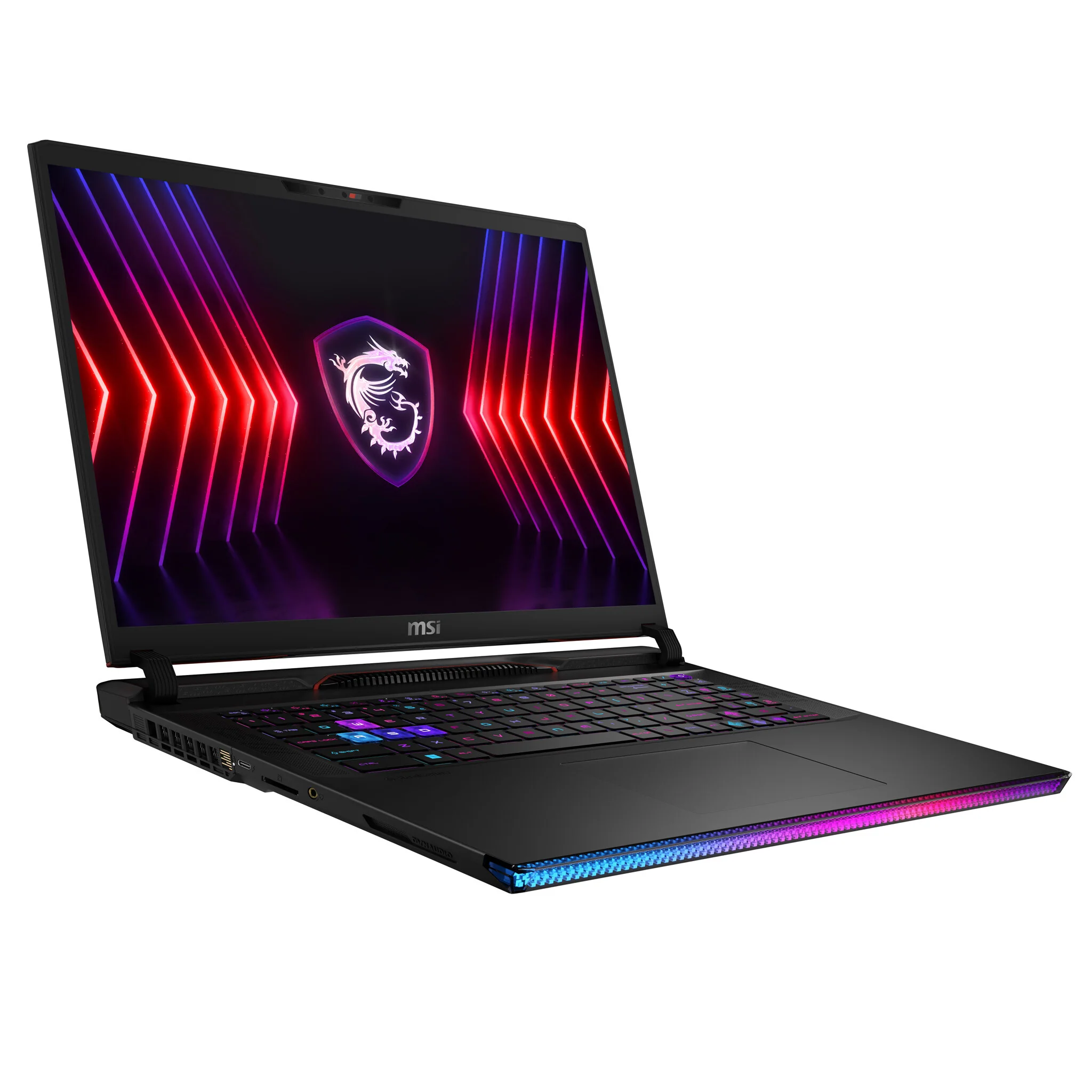 MSI Gaming Raider GE78 HX Laptop - 43.2 cm (17") - Intel® Core™ i9-14900HX - 64 GB DDR5-SDRAM - 2 TB SSD - NVIDIA GeForce RTX 4090 - Wi-Fi 7 - Windows 11 Pro - Black - Image 2
