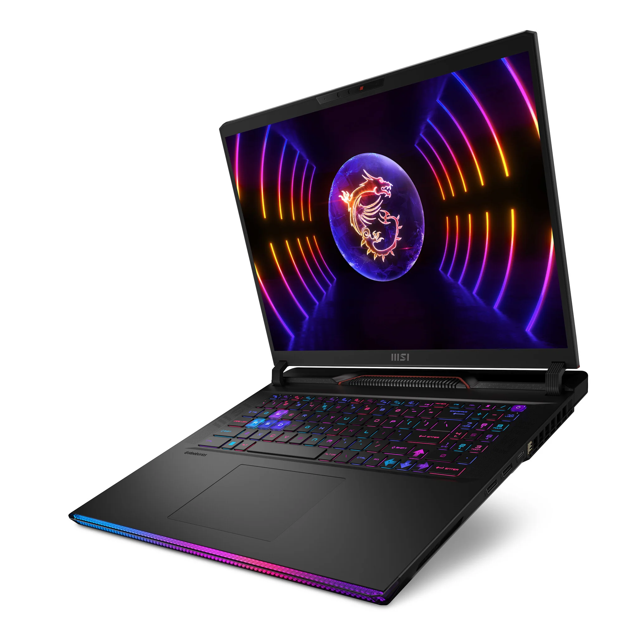 MSI Gaming RAIDER GE78HX Laptop - 43.2 cm (17") - Intel® Core™ i9-13980HX - 16 GB DDR5-SDRAM - 1 TB SSD - NVIDIA GeForce RTX 4070 - Wi-Fi 6E - Windows 11 Home - Black - Image 17