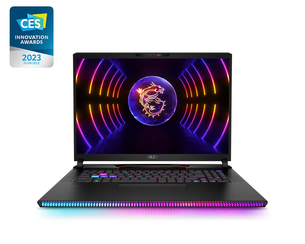 MSI Gaming RAIDER GE78HX Laptop - 43.2 cm (17") - Intel® Core™ i9-13980HX - 32 GB DDR5-SDRAM - 2 TB SSD - NVIDIA GeForce RTX 4080 - Wi-Fi 6E - Windows 11 Home - Black