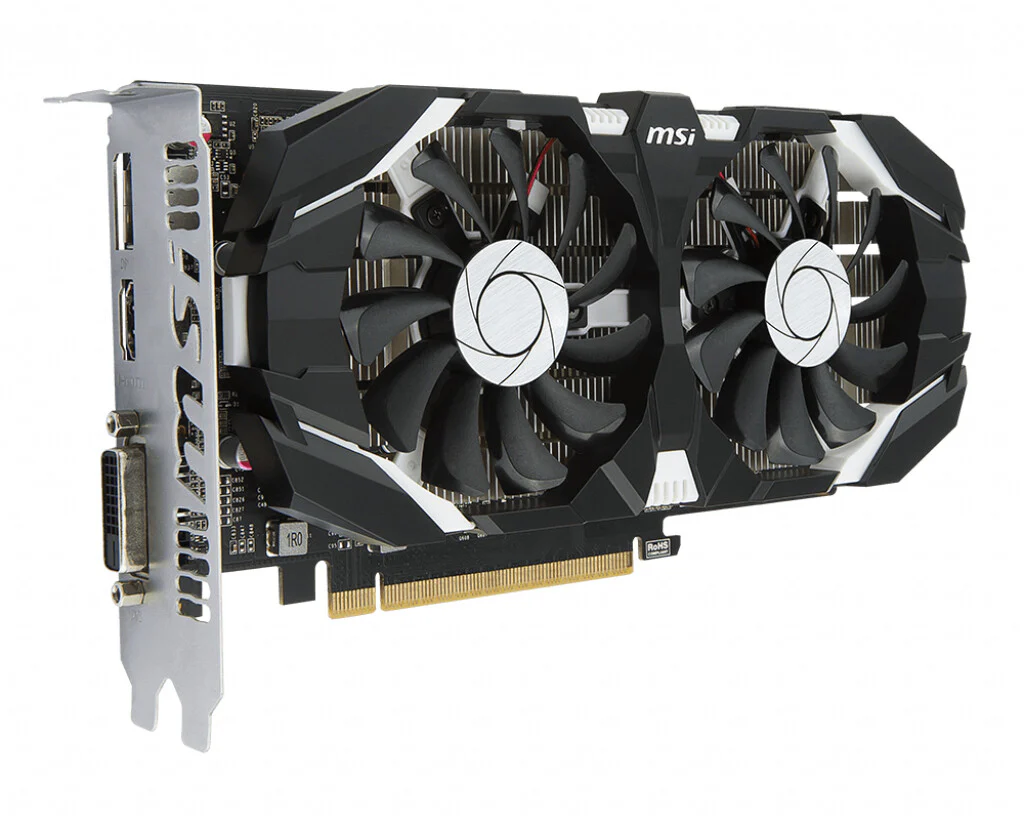 MSI OC  - NVIDIA 4 GB GDDR5 GeForce GTX 1050 Ti graphics card - Image 3