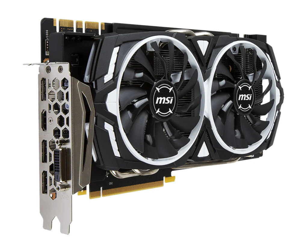 MSI ARMOR OC - NVIDIA 8 GB GDDR5 GeForce GTX 1070 graphics card - Image 3