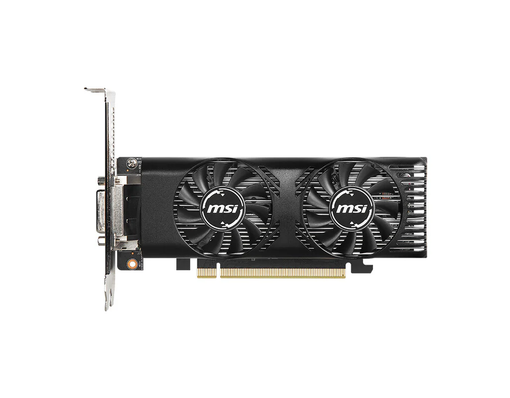 MSI Low Profile OC - NVIDIA 4 GB GDDR5 GeForce GTX 1650 graphics card - Image 2