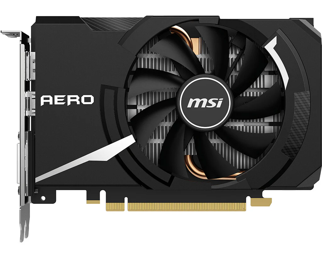 MSI AERO ITX OC - NVIDIA 4 GB GDDR6 GeForce GTX 1650 SUPER graphics card - Image 2