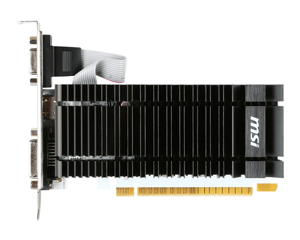 MSI Low Profile - NVIDIA 2 GB GDDR3 GeForce GT 730 graphics card - Image 2