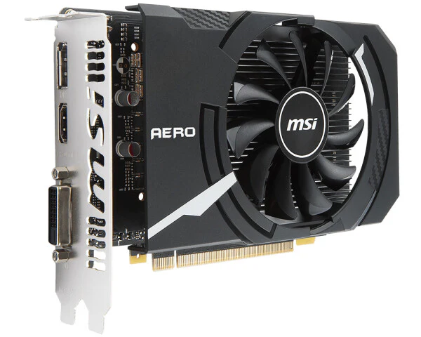 MSI AERO ITX OCV1 - NVIDIA 4 GB GDDR5 GeForce GTX 1050 Ti graphics card - Image 3