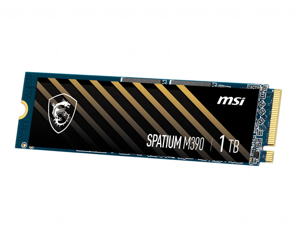 MSI M390 - PCI Express 3D NAND NVMe M.2 SSD - 1 TB - Image 2