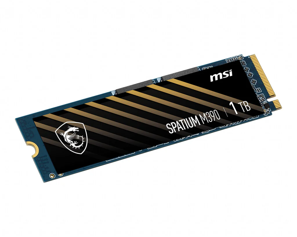 MSI M390 - PCI Express 3D NAND NVMe M.2 SSD - 1 TB - Image 3