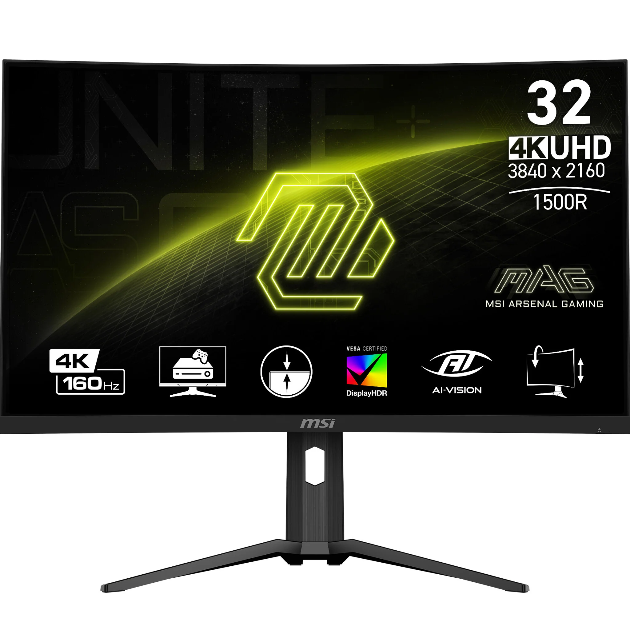 MSI MAG 321CUP - 80 cm (31.5") - 3840 x 2160 pixels 4K Ultra HD Monitor