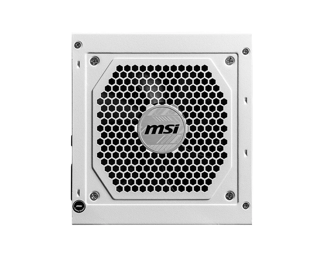 MSI MAG A850GL PCIE5 WHITE - 850W 80+ Gold Fully Modular Power Supply Unit - Image 2