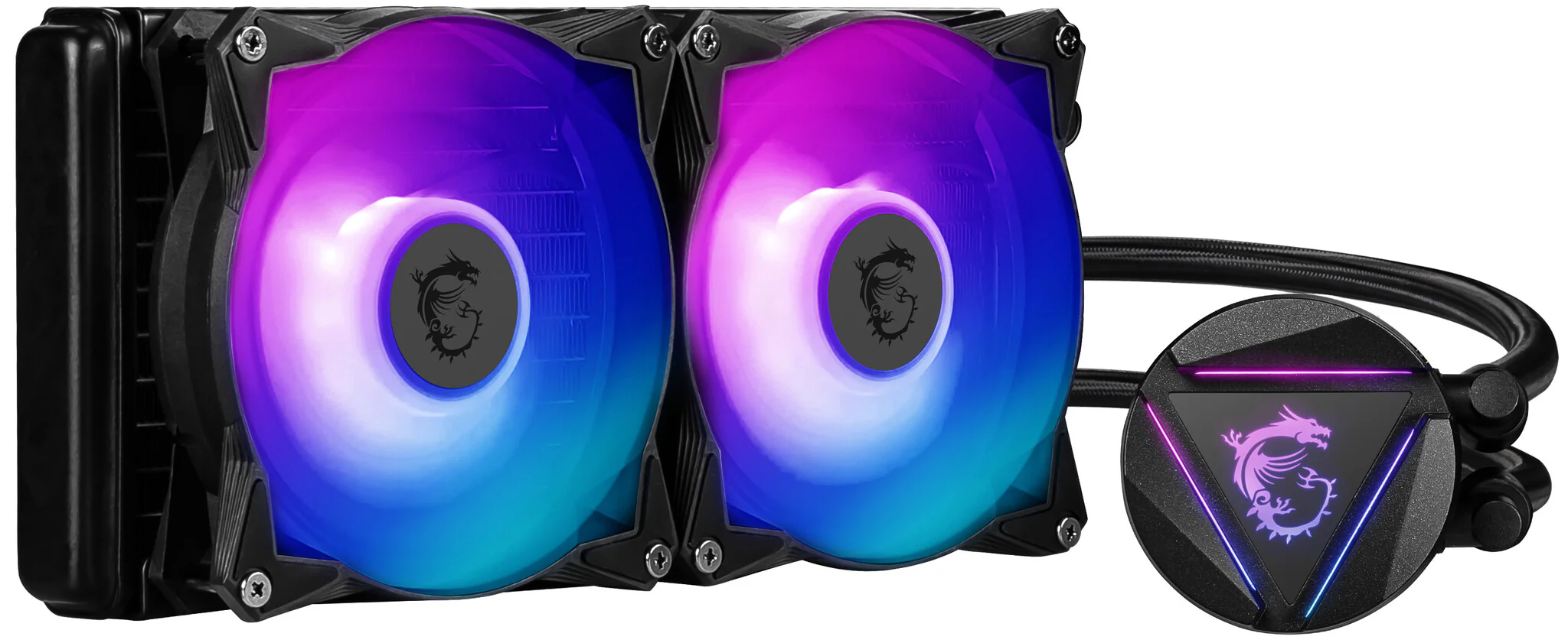 MSI MAG CORELIQUID 240R V2 - Liquid CPU Cooler in Black
