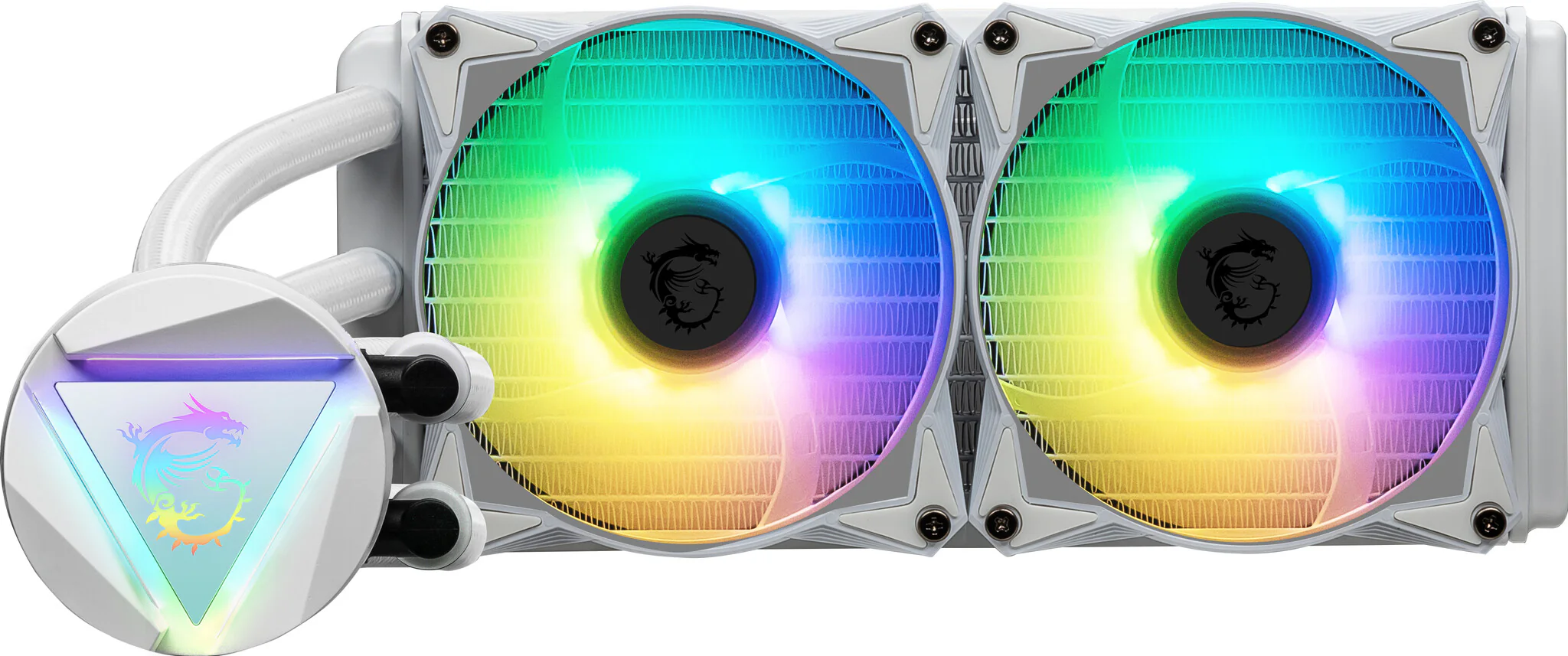 MSI MAG CORELIQUID 240R V2 - Liquid CPU Cooler in White - Image 5