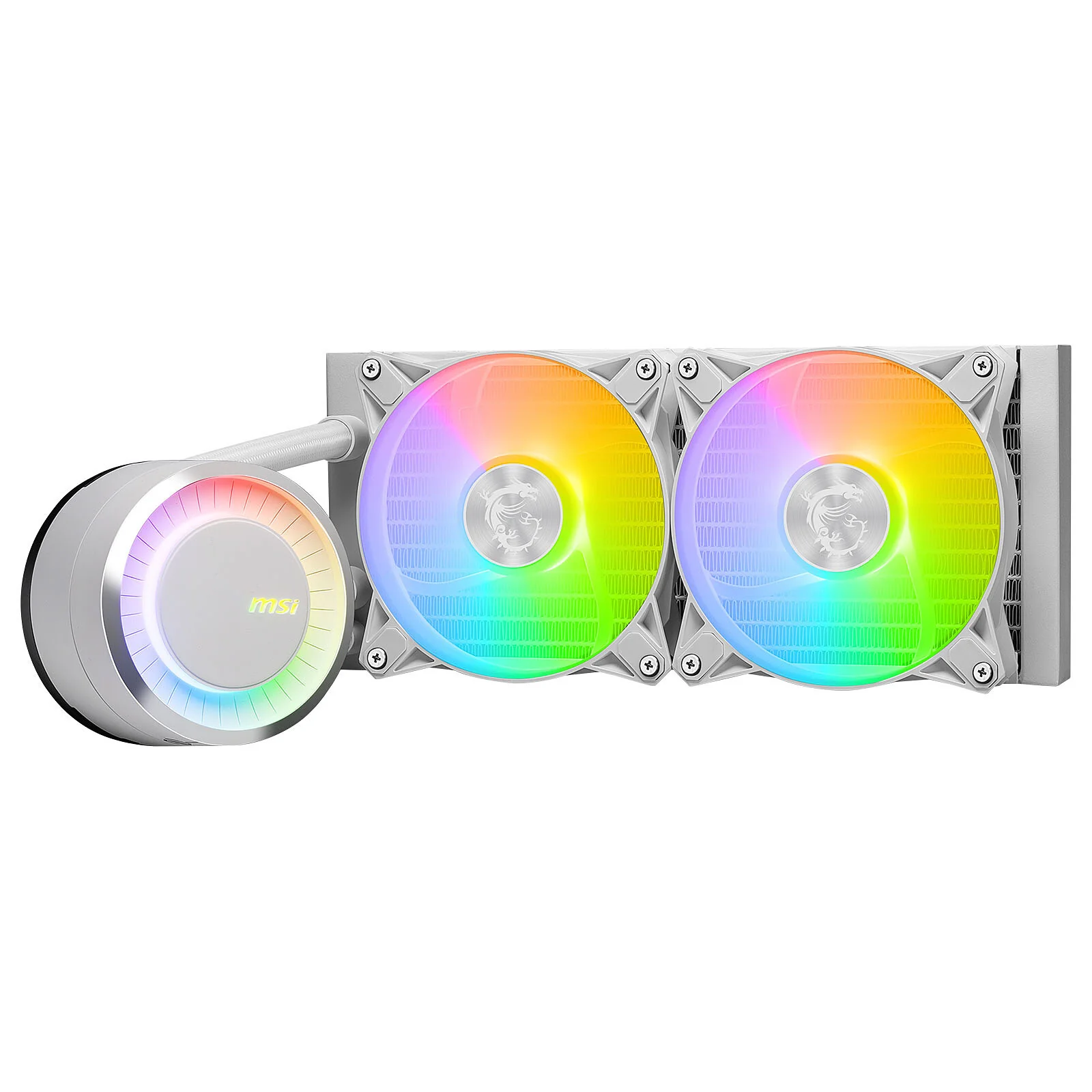 MSI MAG CORELIQUID E240 WHITE - Liquid Processor Cooler in White - 240mm - Image 3