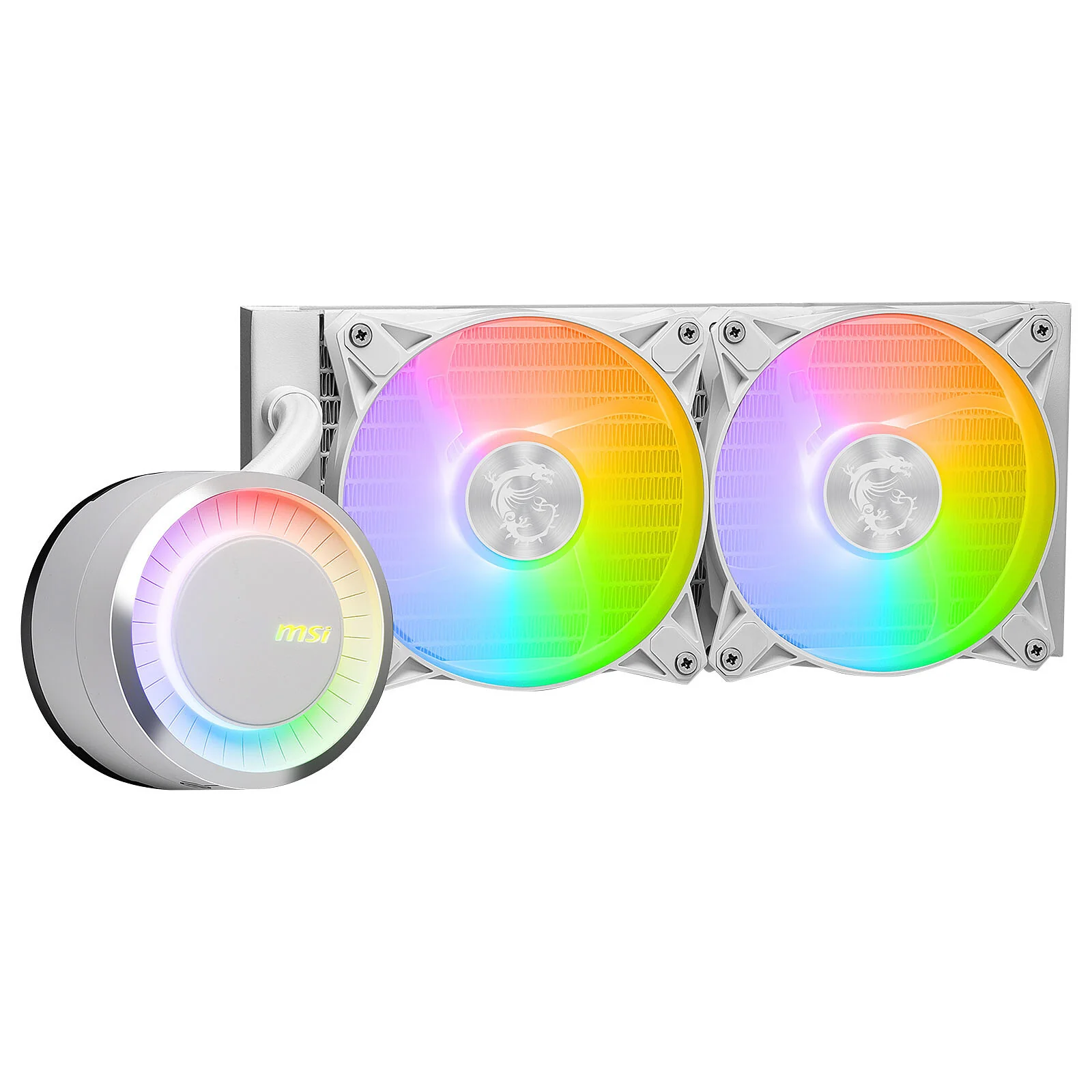 MSI MAG CORELIQUID E240 WHITE - Liquid Processor Cooler in White - 240mm - Image 5