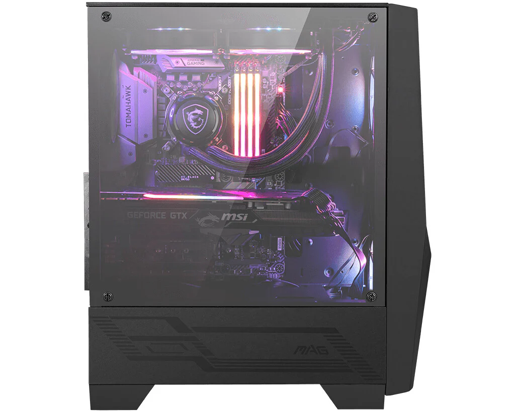 MSI MAG FORGE 100R - ATX Mid Tower Case in Black - Image 2